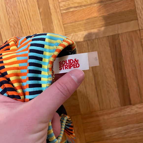 Solid & Striped Desi One Shoulder Bikini Top - Picture 6 of 6